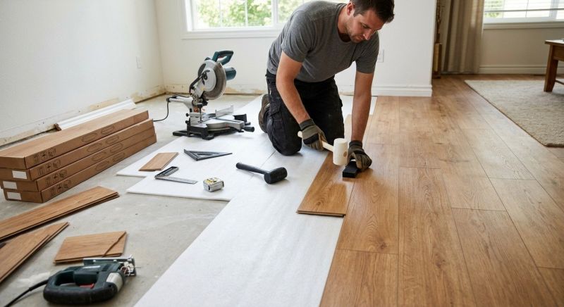 Laminate Floor Replacement in Ambridge, PA