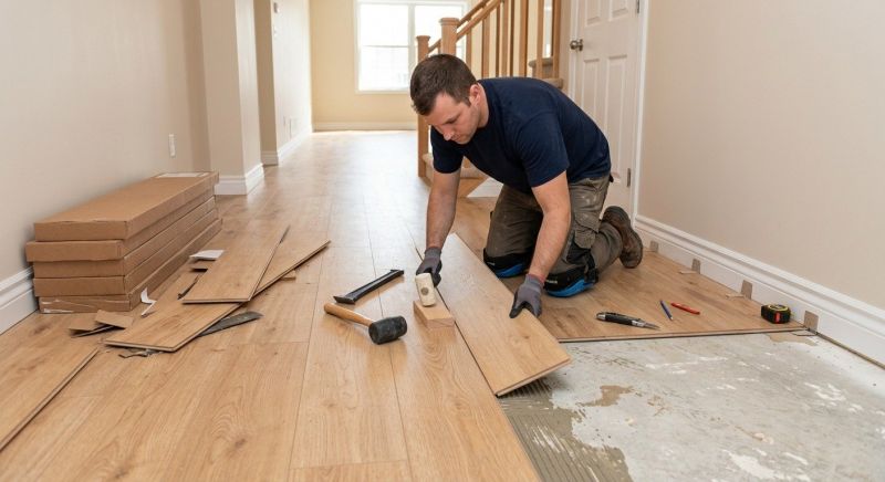 Laminate Floor Replacement in Charleroi, PA