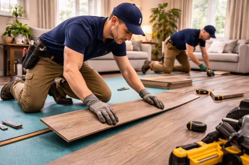 Laminate Floor Replacement in North Versailles, PA