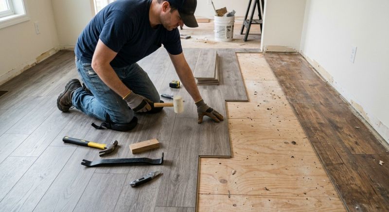 Laminate Floor Replacement in West Newton, PA