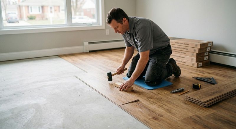 Linoleum Floor Installation in Gibsonia, PA