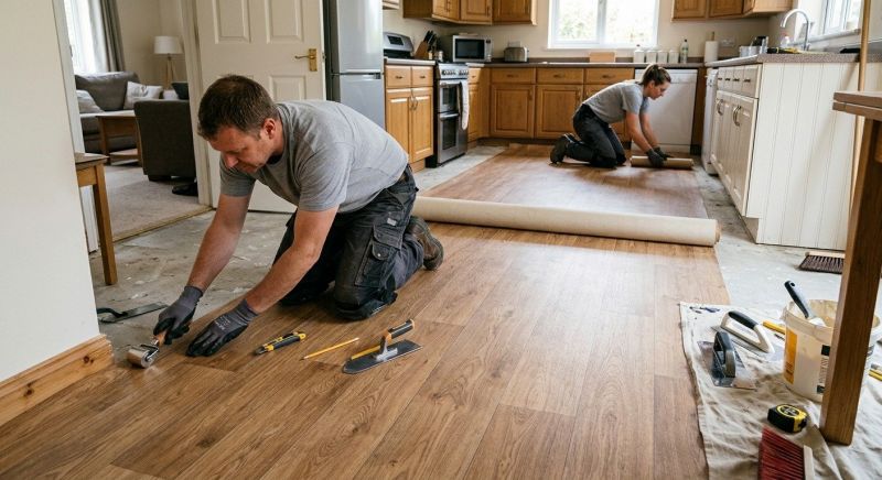 Linoleum Floor Installation in Bethel Park, PA