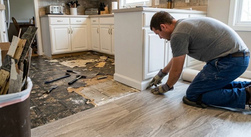 Linoleum Floor Installation in Perryopolis, PA