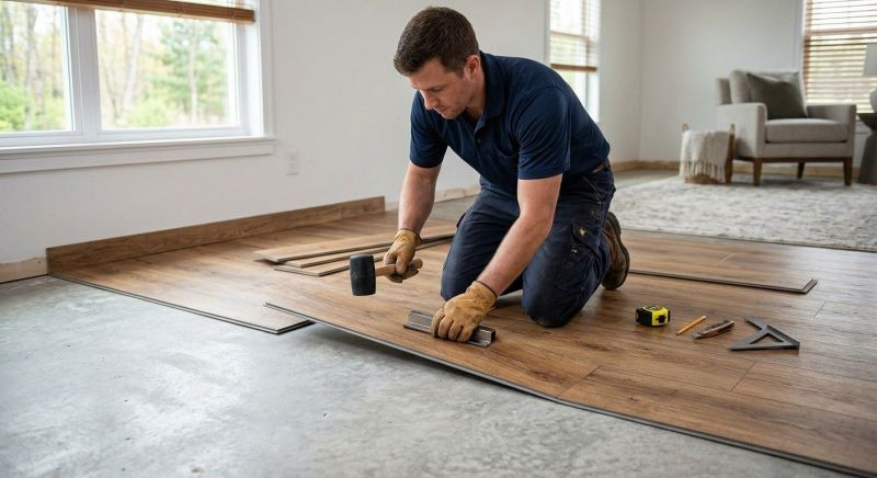 Luxury Vinyl Tile Installation in Elizabeth, PA