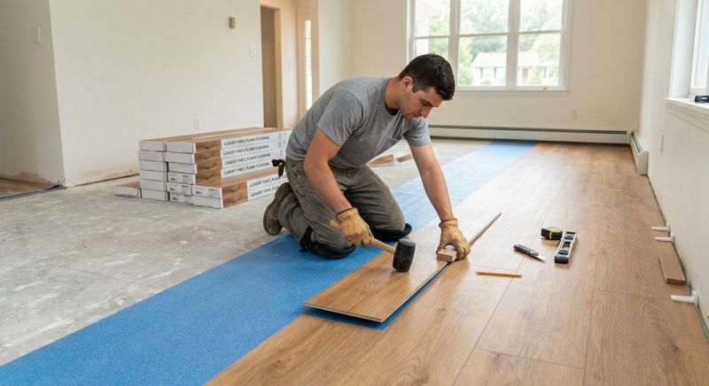 Lvt Flooring Installation in Bentleyville, PA