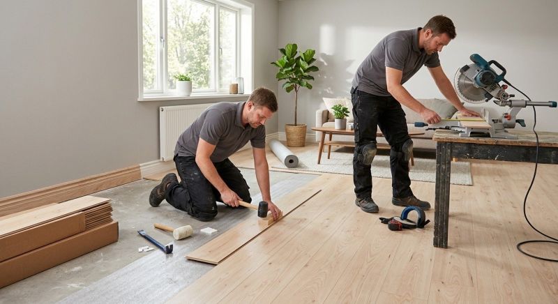 Plank Laminate Installation in Bethel Park, PA