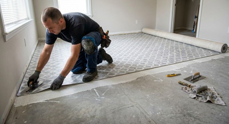 Sheet Flooring Installation in Ambridge, PA