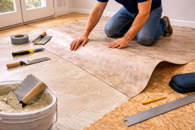 Sheet Vinyl Installation in Aliquippa, PA
