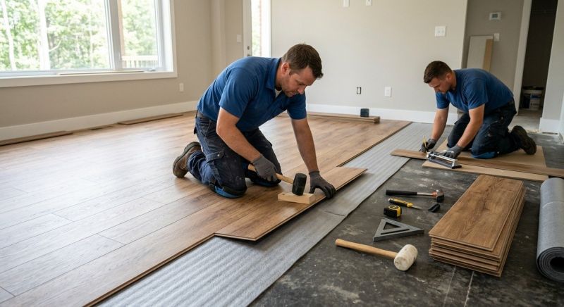Vinyl Flooring Installation in Mc Donald, PA