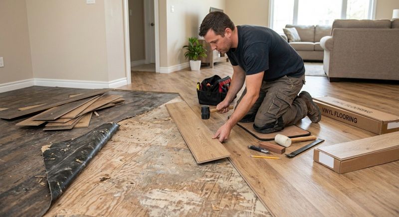 Vinyl Flooring Installation in Venetia, PA